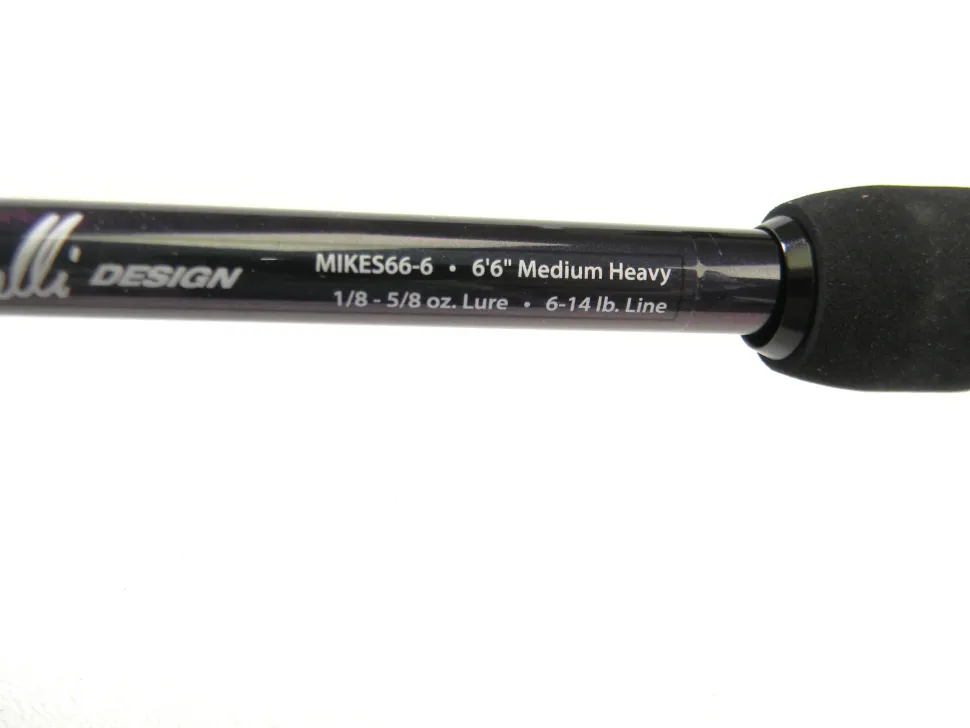 Abu Garcia Ike Series MIKES66-6 6'6" Medium Heavy - Used Spinning Rod