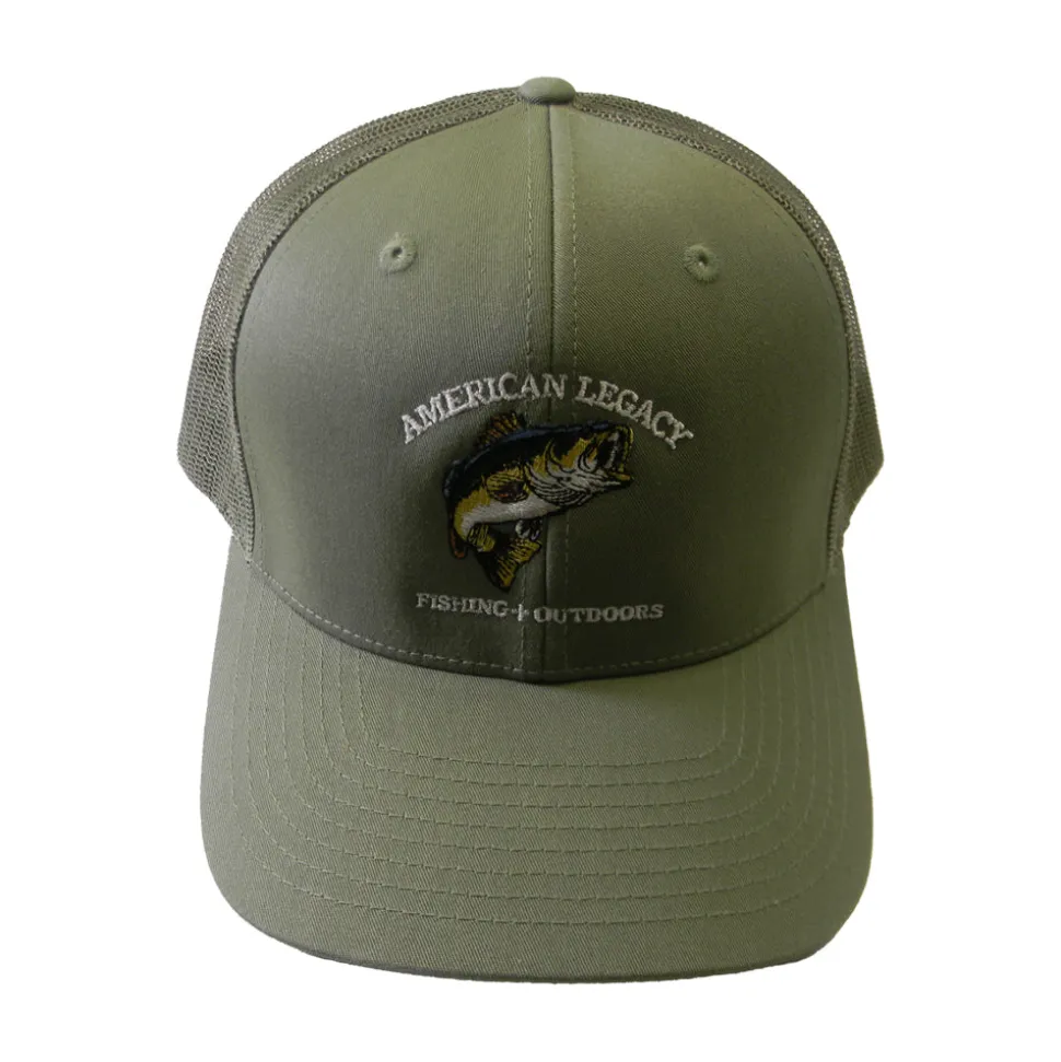 American Legacy Fishing & Outdoors Bass Trucker Hats