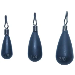 American Legacy Tungsten Tear Drop Shot Weights 5pks