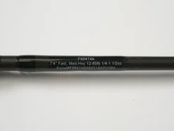 Cashion F90474b 7'4" Medium Heavy - Used Casting Rod - Very Good Condi