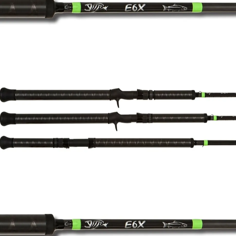 G. Loomis E6X Salmon 982C HSR GH 8’2” Mag Medium Casting Rod | 12767-01