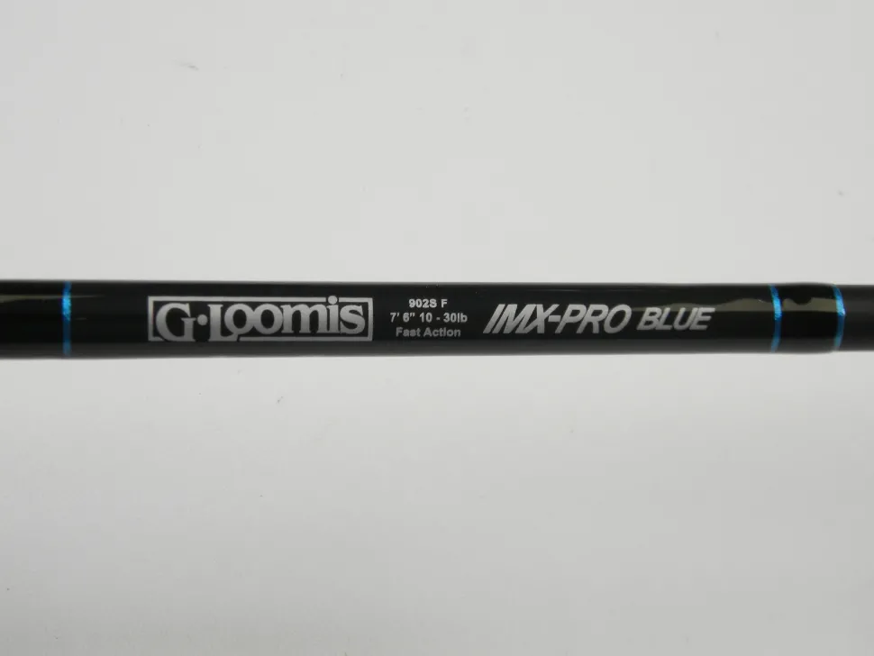 G. Loomis IMX-PRO Blue 902S F 7'6" Medium Light - Used Spinning Rod -