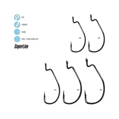 Gamakatsu Superline EWG Hooks 25pk
