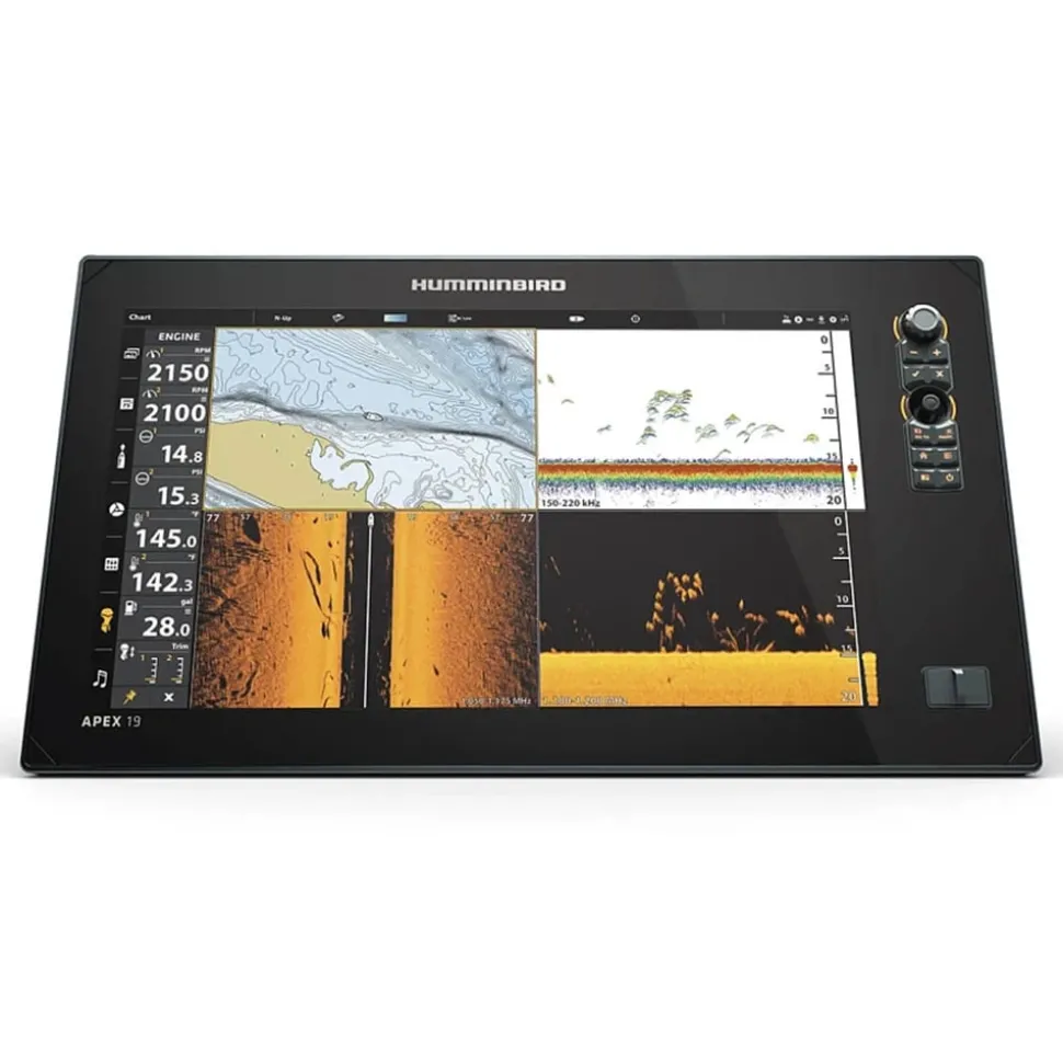 Humminbird Apex 19 MEGA SI+ Chartplotter CHO | 411240-1CHO