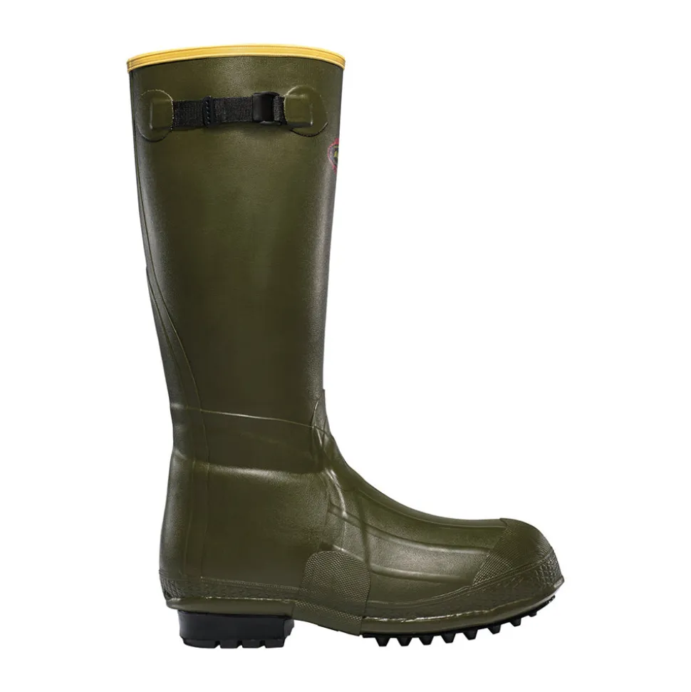 Lacrosse Burly Rubber Boots Foam Insulated 18"