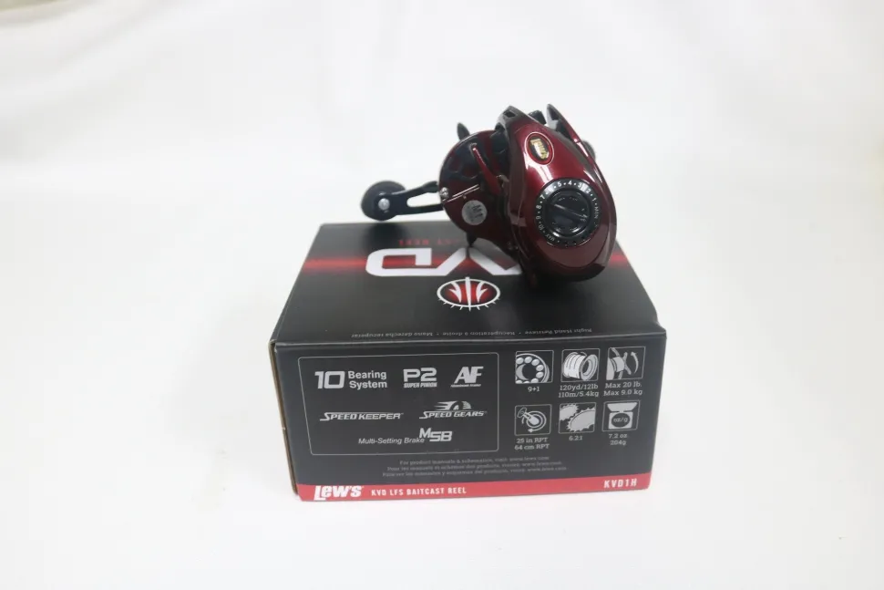 Lew's KVD KVD1H 6.2:1 Right Hand - Used Casting Reel - Very Good Condi