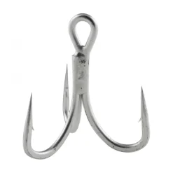 Owner STX-58TN ZO-WIRE Treble Hooks Chrome 6pk 2/0 | 5658-129