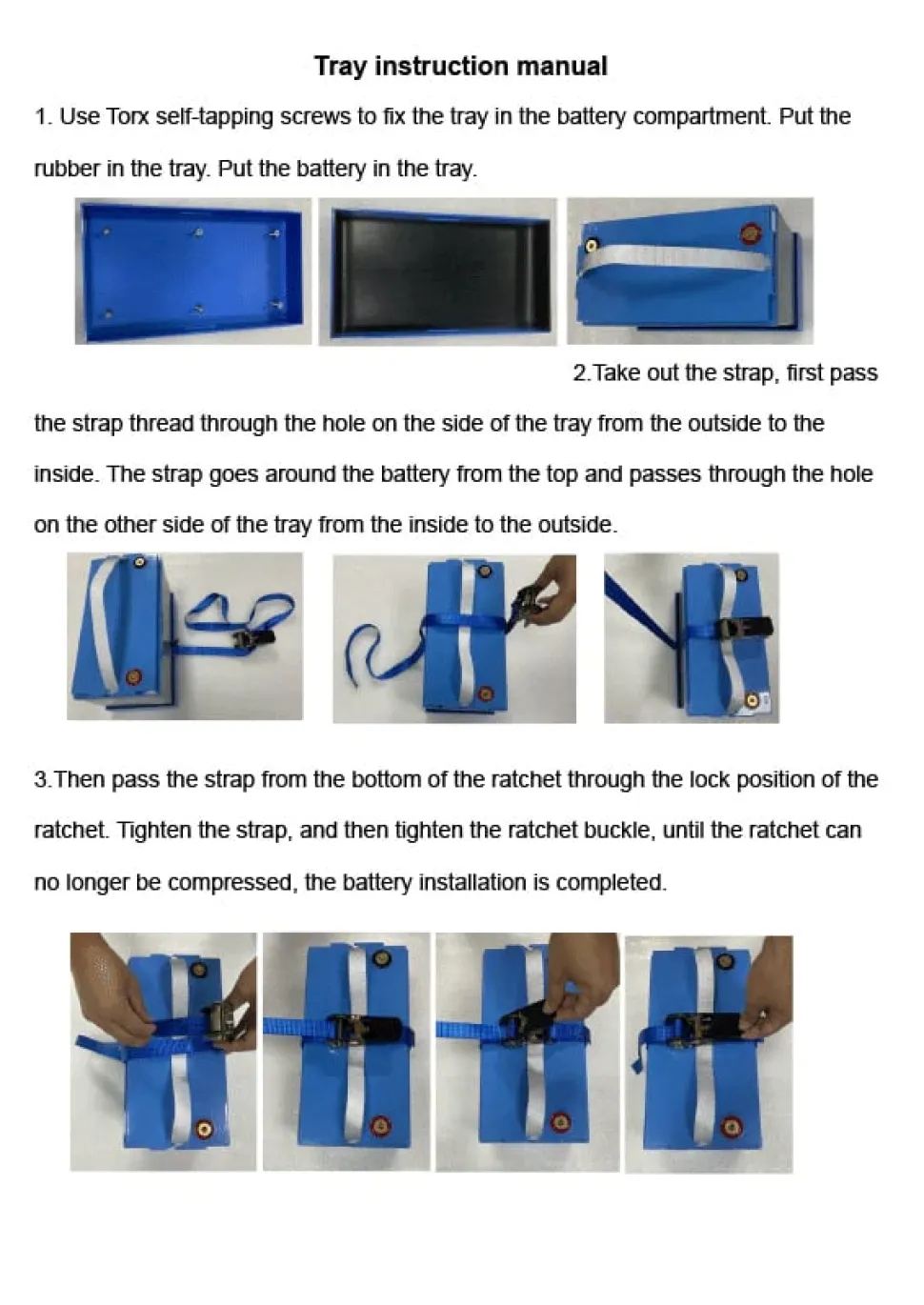Powerhouse Lithium Aluminum Battery Tray Group 31