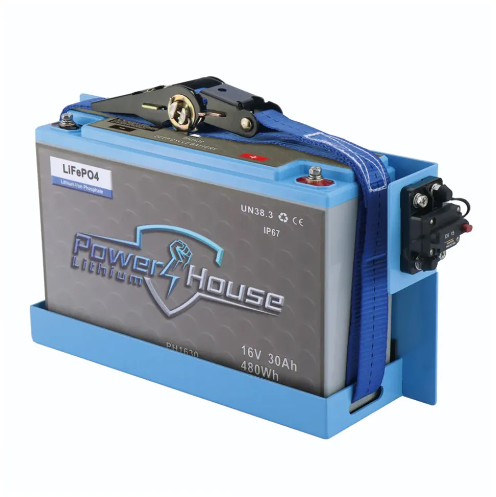 Powerhouse Lithium Deep Cycle 16V 30AH Battery Kit for FFS