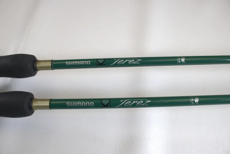 (Qty 2) Shimano Terez Evergreen TZS-72MH 7'2" Medium Heavy - Used Spin