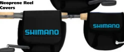 Shimano Neoprene Spinning Reel Covers Black