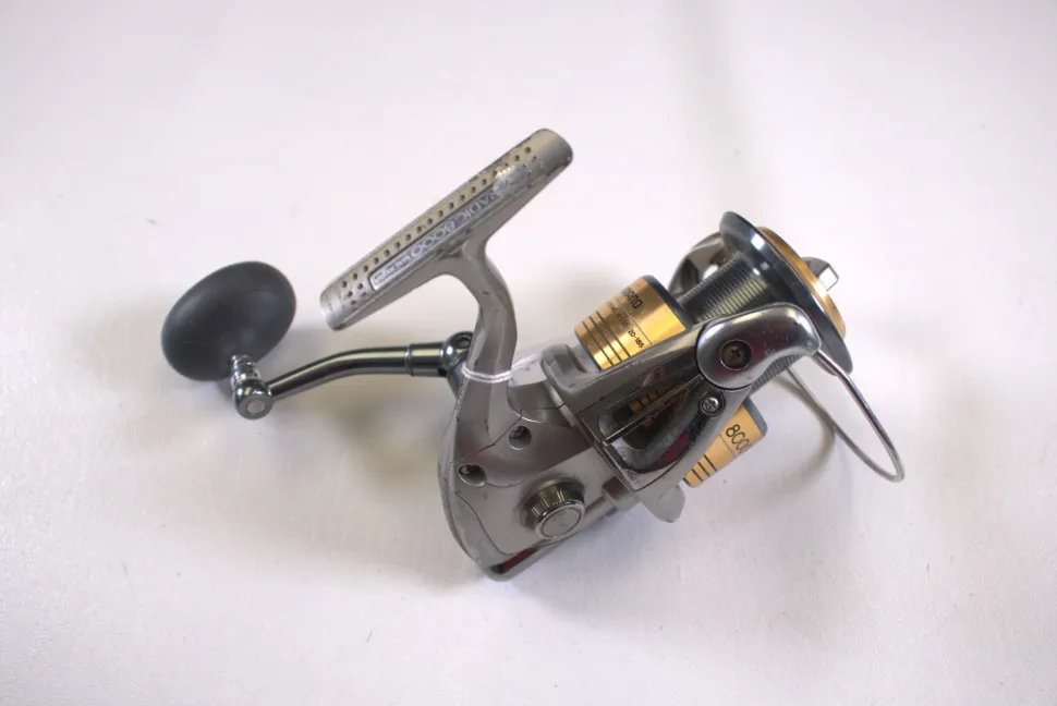 Shimano Stradic ST8000FI - Used Spinning Reel - Fair Condition Missing