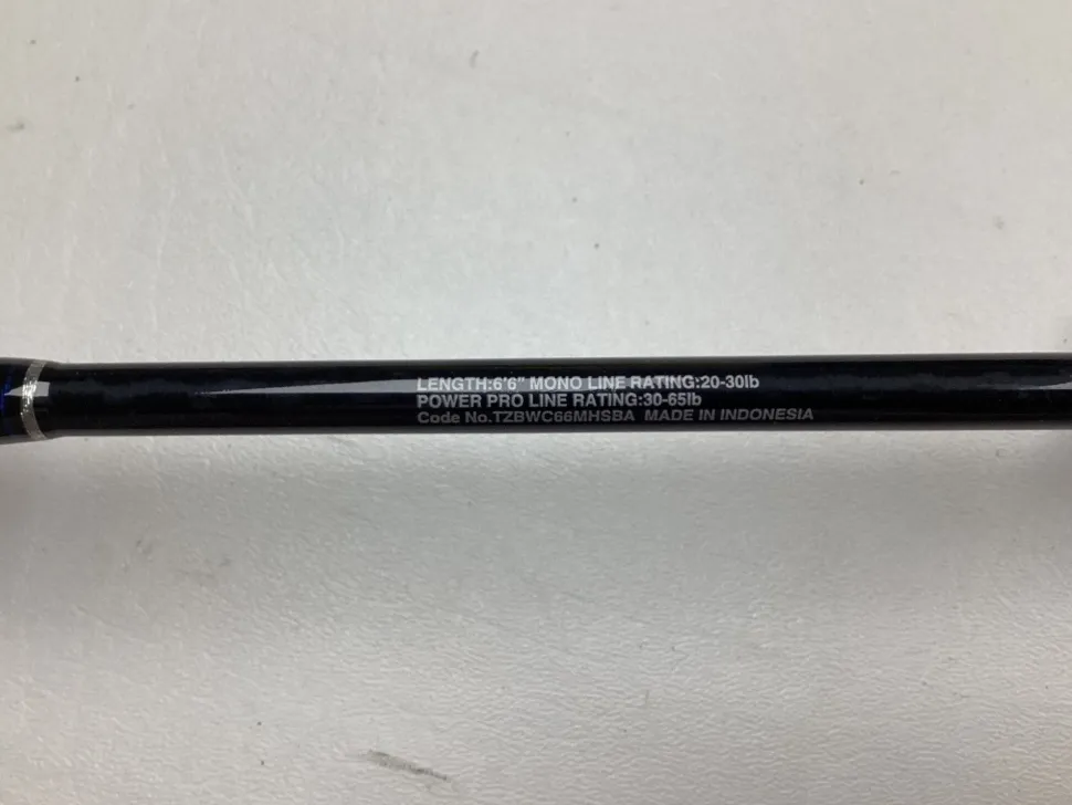 Shimano Terez BW Conventional Slick Butt Rod 6'6" Medium Heavy TZBWC66