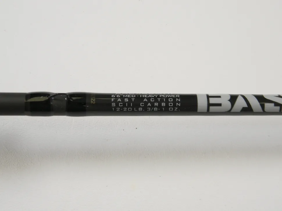 St. Croix Bass X BACX66MHF 6'6" Medium Heavy - Used Casting Rod - Exce
