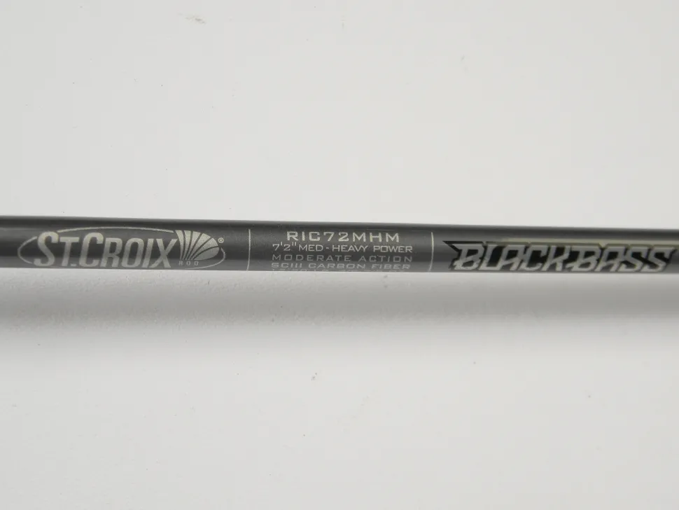 St. Croix Black Bass RIC72MHM 7'2" Medium Heavy - Used Casting Rod - E