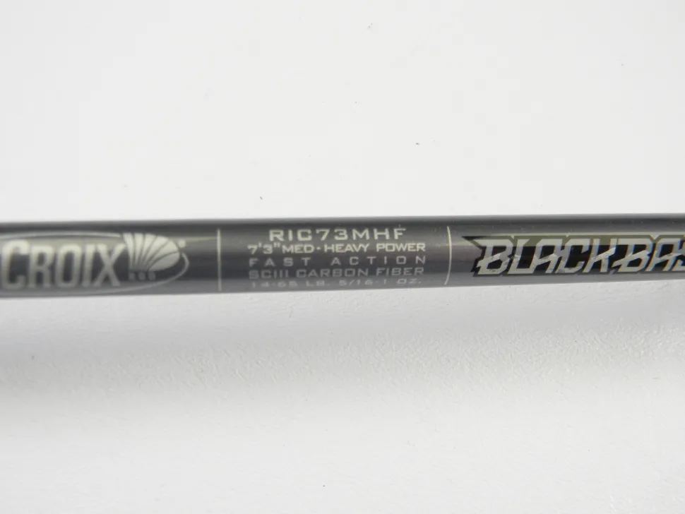 St. Croix Black Bass RIC73MHF 7'3" Medium Heavy - Used Casting Rod - E