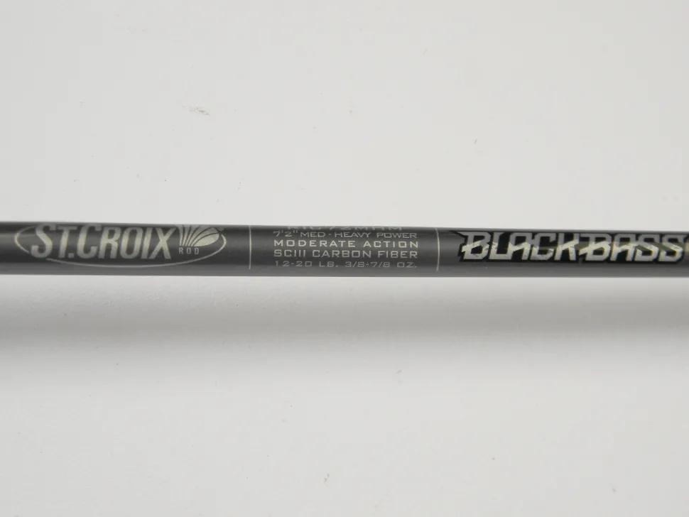St. Croix Black Bass RIC72MHM 7'2" Medium Heavy - Used Casting Rod - E