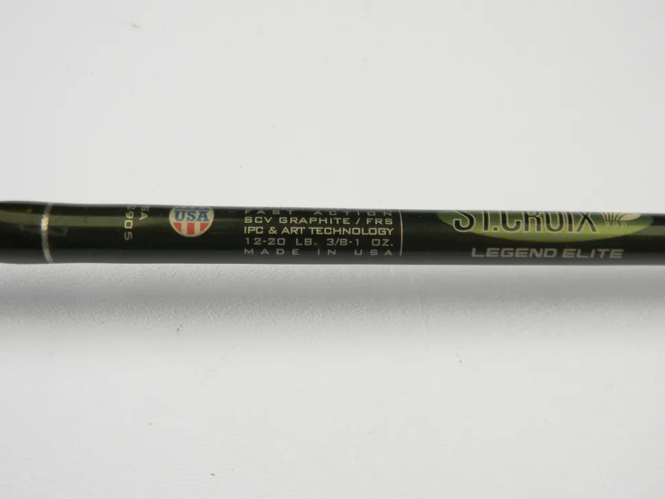 St. Croix Legend Elite EC68MHF 6'8" Medium Heavy - Used Casting Rod -