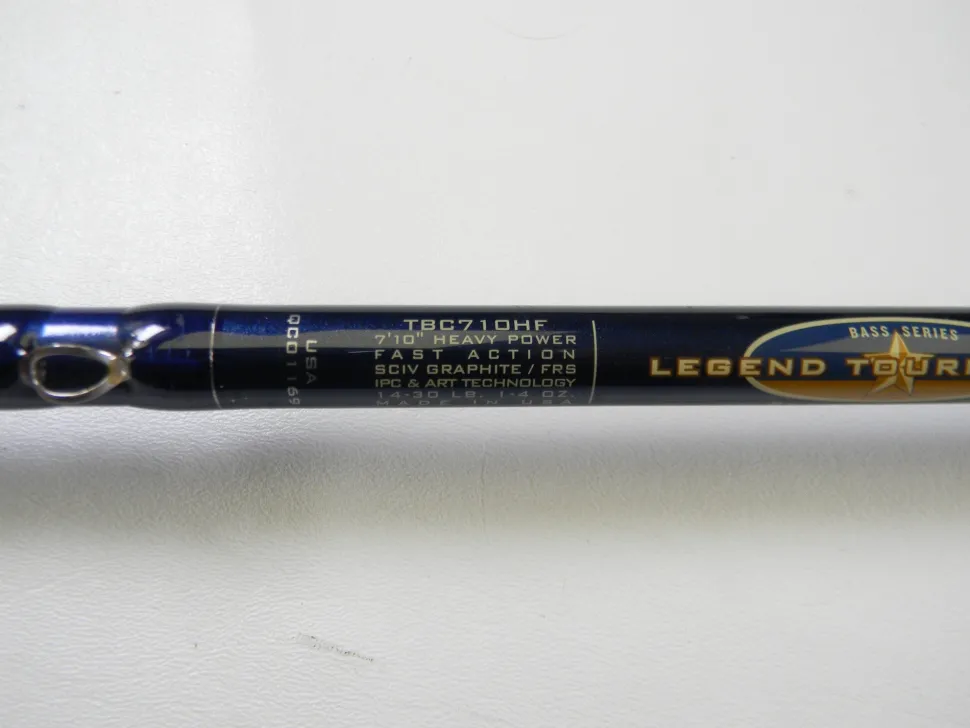 St. Croix Legend Tournament Bass TBC710HF Swimbait 7'10" Heavy - Used