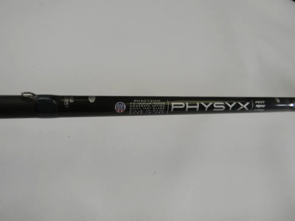 St. Croix Physyx PHXC72MM 7'2" Medium - Used Casting Rod - Mint Condit