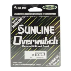 Sunline Overwatch Metered Braided Line