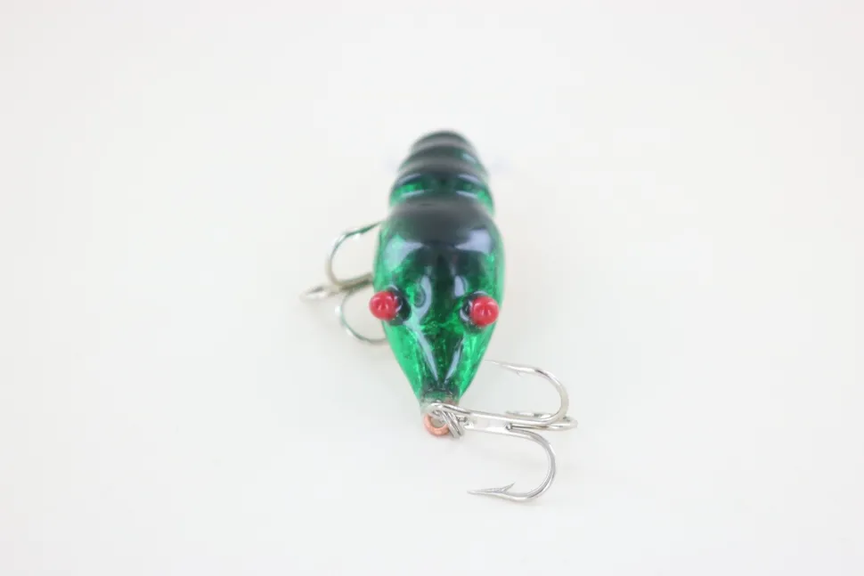 WE Baits Red Eye Craw Green Foil